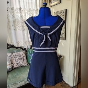 Stop staring sailor romper size small